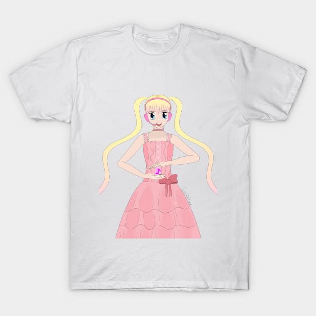 Anime idol T-Shirt by KawaiiAngel24